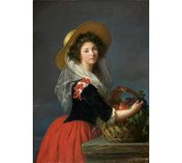 XcBAIHOUD Famoso Abstracto Cuadro Pinturas Murales Ritratto di Marie Gabrielle di Elisabeth Louise Vigee Lebrun para la Decoración del Hogar de la Oficina 60x90cm