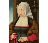 XcBAIHOUD Famoso Abstracto Cuadro Pinturas Murales Ritratto di signora di Joos Van Cleve para la Decoración del Hogar de la Oficina 60x90cm