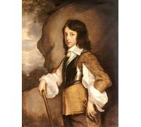 XcBAIHOUD Famoso Lienzo con Imagen Impresion Lienzo Ritratto di Henry Stuart di Gloucester quando un ragazzo Adriaen Hanneman para la Decoración del Hogar de la Oficina 60x90cm