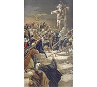 XcBAIHOUD Famoso Lienzo Imagen Lienzo Murales il ladrone penitente Dalla vita di nostro Signore Gesù Cristo di Jacques para la Decoración del Hogar de la Oficina 60x90cm