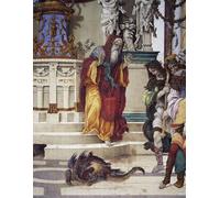 XcBAIHOUD Famoso Lienzo Imagen Lienzo Murales Storie di San di Filippino Lippi para la Decoración del Hogar de la Oficina 60x90cm