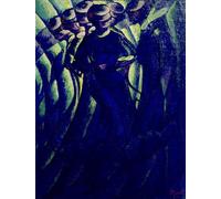 XcBAIHOUD Famoso Mural Pintura Cuadros Popular Sinossi dei movimenti di una donna di Russolo para la Decoración del Hogar de la Oficina 60x90cm