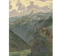 XcBAIHOUD Pinturas Famosas Abstracto Cuadro Pinturas Murales Canzone nazionale svizzera di Jacques Marie Gaston Onfray De Breville para Regalo 60x90cm