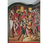 XcBAIHOUD Pinturas Famosas Abstracto Cuadro Pinturas Murales il diritto interno di una pala d'altare della Passione del maestro del garofano di Baden para Regalo 60x90cm