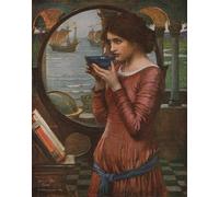 XcBAIHOUD Pinturas Famosas Figura Pintura Famosos Cuadros Vanità di John William Waterhouse para Regalo 60x90cm