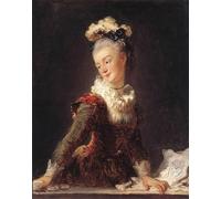 XcBAIHOUD Pinturas Famosas Lienzo Imagen Lienzo Murales Marie madeleine Guimard Ballerina di Jean honore para Regalo 60x90cm