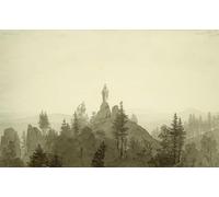 XcBAIHOUD Pinturas Famosas Lienzo Imagen Lienzo Murales Statua della Dama in montagna di Caspar David Friedrich para Regalo 60x90cm
