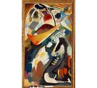 XcBAIHOUD Pinturas Famosas Mural Pintura Cuadros Popular il Giudizio Universale di Vasilij Kandinskij para Regalo 60x90cm