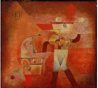 XcBAIHOUD Reproducción de lienzo Abstracto Cuadro Pinturas Murales Kn il fabbro di Paul Klee para Decoración de Paredes 60x90cm