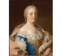 XcBAIHOUD Reproducción de lienzo Abstracto Cuadro Pinturas Murales Ritratto imperatrice Maria Teresa d'Austria di Jean Étienne Liotard para Decoración de Paredes 60x90cm