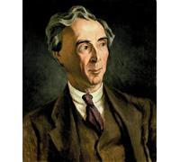 XcBAIHOUD Reproducción de lienzo Figura Pintura Famosos Cuadros Bertrand Russel di Roger Eliot Fry para Decoración de Paredes 60x90cm