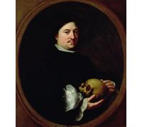 XcBAIHOUD Reproducción de lienzo Figura Pintura Famosos Cuadros Ritratto di Nicolas Omasur di Bartolomé Esteban Murillo para Decoración de Paredes 60x90cm