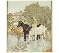 XcBAIHOUD Reproducción de lienzo Figura Pintura Famosos Cuadros The Farmers Boy del famoso artista para Decoración de Paredes 60x90cm