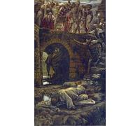 XcBAIHOUD Reproducción de lienzo Lienzo con Imagen Impresion Lienzo il ponte sul torrente Kedron di Jacques para Decoración de Paredes 60x90cm