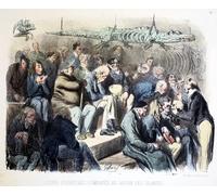 XcBAIHOUD Reproducción de lienzo Lienzo Imagen Lienzo Murales Corso di anatomia rispetto al giardino delle piante di Gustave Dore para Decoración de Paredes 60x90cm