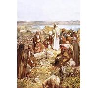 XcBAIHOUD Reproducción de lienzo Lienzo Imagen Lienzo Murales Cristo predicando a estos discípulos y a otros por William Brassey Hole para Decoración de Paredes 60x90cm