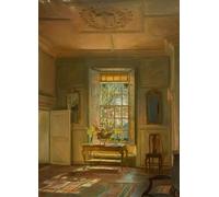 XcBAIHOUD Reproducción de lienzo Lienzo Imagen Lienzo Murales La luce del sole nella sala sud di John Henry Lorimer para Decoración de Paredes 60x90cm