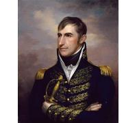 XcBAIHOUD Reproducción de lienzo Mural Pintura Cuadros Popular William Henry Harrison di Rembrandt Peale para Decoración de Paredes 60x90cm
