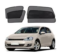 XCBYT Parasol Coche Compatible con VW Golf VII 2013-2020, Oscurecedor Ventana Coche, Protector Solar para Ventanas de Coche, Magnetico Ventanas Laterales, Transpirables, 4 Unidades