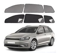 XCBYT Parasol Coche Lateral para VW Golf 7 Variant 2013-2020, Ventanas Magnetico Coche Pantalla de Privacidad Oscurecedor, Protector Solar Coche Transpirable, Camping