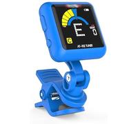 XCC Sintonizadores Guitar Sintonizador Clip-on Sintonizador Digital Sintonizador electrónico for la Guitarra Violin Ukulele (Color : BLU)