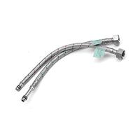 Xcel Home 2 conectores flexibles M10 x 1/2 | 10 longitudes | Par de BSP monomando monobloc de cocina / lavabo | Tubos flexibles de acero inoxidable trenzado (300 mm)