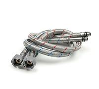 Xcel Home™ 2 pares de conectores M10 x 1/2 BSP | 6 tamaños disponibles | Conectores monobloc para cocina / lavabo (500 mm)