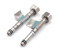 Xcel Home™ 2 tubos flexibles de 10 mm (M10) x 1,27 cm BSP (100 mm de largo) | Conectores de grifo monobloque para fregadero de cocina/baño