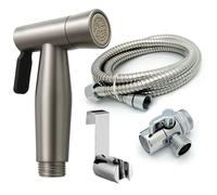 Xcel Home - Juego de rociador de bidé de mano con chorro y spray suave | Manguera de 2 m, desviador y soporte | Ducha musulmana | Accesorio de bidé para inodoro Reino Unido, cuidado e higiene del bebé