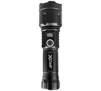 XCell LUNALUX - Linterna de Gran Alcance con Modo estroboscópico Ajustable, Funciona con Pilas, 1000 LM