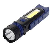 XCell Work 146585 - LED de alto rendimiento 2 en 1 (12 unidades, 142 x 40 mm, diámetro 40 mm, peso 132 g, 80 lúmenes, 3 horas de duración, temperatura de color 7000 Kelvin, incluye 3 pilas AAA)