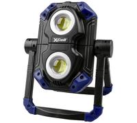 XCell Worklight 149480 Twin Recargable (Largo x Ancho x Alto 135 x 185 x 75 mm, Peso 320 g, plástico, 1100 lúmenes, Tiempo de Carga de 4-5 h, Alcance de luz de 50 m, Incluye 1 Cable USB-C)