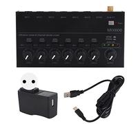 Xcello Mezclador De Sonido Compacto Para Estudio Y Escenario, Bajo Nivel De Ruido Para Clubes Pequeños, Bares Y Grabación Con Varios Teclados(UE)