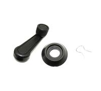 XCFGeq Manilla Tirador Lateral Manivela de conexión para ventanilla coche, accesorio universal para, venta al por mayor, X0B6 Manija de puerta exterior(Black)