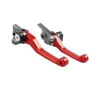 XCFGeq palanca de freno de motocicleta Ajuste para EXC 300 2014-2023 palanca de embrague freno motocicleta 250 EXC-F 350 450 SX SXF XCW 500(Red)