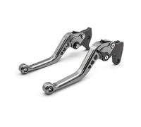 XCFGeq palanca de freno de motocicleta Ajuste para Yamaha MT 09 MT-09 MT09 2024 2025 / SP CNC motocicleta ajustable accesorios de palanca embrague freno corto/largo(Gray 147mm)