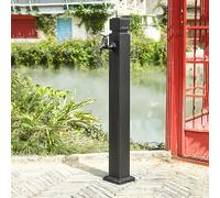 XCHSXYL Aluminum Freestanding Garden Water Column with Faucet, Winter Garden Faucet Column, Thickened Material, for Garden Irrigation(87CM)