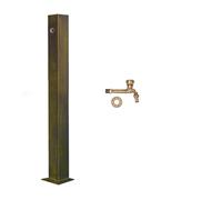 XCHSXYL Freestanding 304 Stainless Steel Garden Water Column Tap Vertical Water Feature for Courtyard & Park Outdoor Faucet Ideal for Landscaping & Garden Irrigation