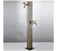 XCHSXYL Garden Water Column Outdoor Water Fountain Courtyard Faucet, Patio Water Dispenser with Hose Holder and Full Copper Faucet, Hose Bibb Lawn Sprinklers, for Irrigation/Car