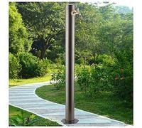 XCHSXYL Garden Water Column with Brass Faucet, Patio Water Dispenser Water Fountain Hose Bibb, Outdoor Antifreeze Cracked Water Pipe Faucet Extender Remote Spigot, for Watering/