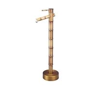 XCHSXYL Outdoor Garden Water Column Bamboo-Shaped, Garden Water Column with Spray Gun, Freestanding Water Column, Used for Garden Irrigation and Watering（Gold-335 mm/13 in）