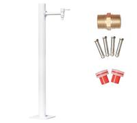 XCHSXYL Outdoor Garden Water Column Faucet - Decorative Vertical Fountain & Hydrant Dispenser, Anti-Freeze Floor Mounted Post for Irrigation, 80cm/31.5in