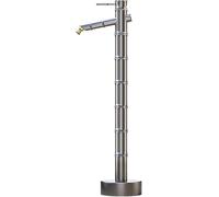 XCHSXYL Outdoor Water Column Retro Bamboo Faucet with Detachable Hose Courtyard(70cm/28in)