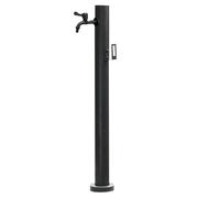 XCHSXYL Stainless Steel Freestanding Garden Faucet Post, Antifreeze Hose Holder Stand, Vertical Water Column For Outdoor Use, Floor-Mounted Fountain Feature, Durable WA,A Style-