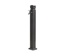 XCHSXYL Stainless Steel Freestanding Garden Water Column Fountain, Freestanding Garden Water Column Outdoor Water Column,Stainless Steel Vertical Garden Water Column FA,Black3-H