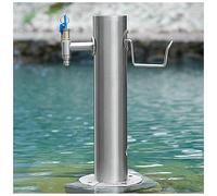 XCHSXYL Stainless Steel Outdoor Garden Faucet Anti Freeze Water Column Tap & Hose Stand for Washing & Watering 20.5x86CM Durable Weather Resistant Perfect for Gardens