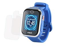 Xcivi Protector de pantalla de cristal templado compatible con VTech Kidizoom Smartwatch DX3 (paquete de 2)