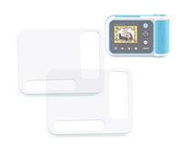 Xcivi Protector de pantalla para VTech KidiZoom PrintCam, película transparente Ultra HD, protector de piel antiarañazos, compatible con Kidizoom Instant Camera para niños (paquete de 2)