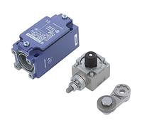 XCKJ10513H29 Interruptor final palanca R 41 mm, rollo metálico Ø 22 mm NO + N...