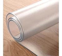 XCKJYDCDB Tapete para cadeira em PVC Transparente fosco, 2,0 mm, protetor para carpetes e Pisos Duros, Ideal para Uso em casa, escritório, secretária, Corredor e cozinha. (60x160cm(23.62x62.99in))